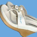 Tommy Hilfiger Tommy girl awesome white sandals with 3.5” wedges! Photo 3