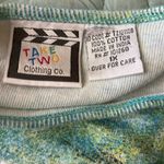 Take Two Clothing Co. Vintage City Scene Top Sequined Women’s Size 1X Blue Photo 6