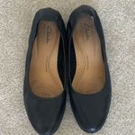 Clarks Black Cute Flats Work Shoes Photo 1