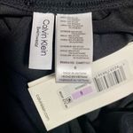 Calvin Klein Black Twist-Front One Piece Swimsuit Size 6 Tummy Control NWT Photo 3