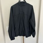 SKIMS  Nylon Oversized Track Jacket Black Size Small Photo 3