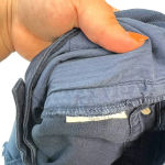 RED Valentino Navy Blue Cargo Pants Ankle Skinny Bow Detail Size Size 6 Photo 11