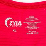 Zyia Active Copper Charged Tank Top Red Size XL Racerback Seamless Stretch Nylon Photo 4