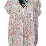 Cynthia Rowley 🎄 Flutter Sleeve Blouse Photo 0