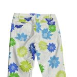 J. McLaughlin ‎ Lexi Jeans White Floral Print Jeans Size 2  RARE Photo 3