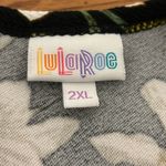 LuLaRoe Daffodil Dress Yellow on Black Size 2XL Photo 9