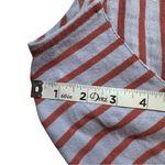 Madewell  Shirred Sleeve Blue Red Stripe Long Sleeve XS Photo 7