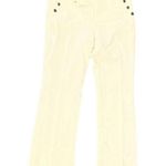 White House | Black Market  The boot Maritime White Trouser Pants Size 4 nautical Photo 0