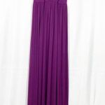 Modcloth Purple Floral Crochet-Accent Sweet Spirit Maxi Dress Bohemian Photo 2