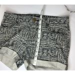 BDG Urban Outfitters Denim Shorts Cream Black Geo Cream Cuffed Women's Size 26 Photo 6