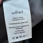 Wilfred Aritzia  tapered straight leg dress pants black size 8 style DTR4-6741-37 Photo 2