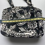 Vera Bradley  Stylish Black and White Paisley Shoulder Bag Photo 3