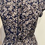 Madewell Floral Silk Dress Photo 4