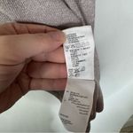 & Other Stories & Other Stories Pink Metallic Short Sleeve Shirt Size 4 Photo 4