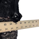 ZARA WB Collection Women's Size Medium Black Lace Sleeveless Grunge Top Photo 4