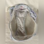 Xhilaration White Purple Blue Tie Dye Bikini Bottoms Medium Photo 4