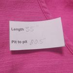 Isabel Maternity Pink Short Sleeve Mini Dress Size Large Pink Maternity Dress Photo 7