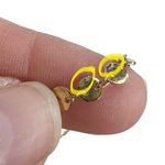 Gold Tone Mini Disc Satellite Beaded Dainty Necklace Photo 5