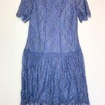 Sundance  Blue Lace Overlay Dress Size S Photo 0