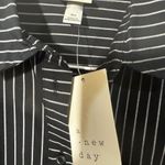 A New Day  Black and White Striped Shirt Photo 2