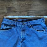 Vintage Cut Off Denim Jean Shorts size 34 Blue Photo 4