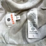 Sundry Cut Off Tie Dye Eucalyptus Shorts Photo 5