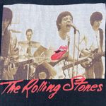 The Rolling Stones Rock Band Black Graphic T-shirt Photo 2