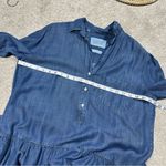 Grayson The Changemaker Shirt Dress Chambray Lyocell in Liquid Denim Size 3/M Blue Size M Photo 13