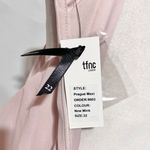 TFNC New Plus Pleated Chiffon Slit Maxi Bridesmaid Dress Pink Mink Size 18 Photo 16