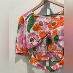 Banjanan Floral Aurora Top Size M Green Size M Photo 5