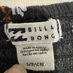 Billabong Boho Off Shoulder Floral Square Neck Long Sleeve Crop Top Black Size S Photo 10