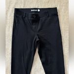 Betabrand Dress Yoga Pull on Pants Black Straight Leg Work Office Size Small Photo 1