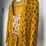 Yellow Bohemian Dress – Feminine and Flowy Size M Photo 4