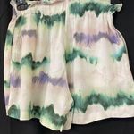 ZARA Women's Cream Multi Color Shirt & Short Set Size XS SKU 4141 Photo 3