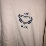 Women’s Air Force Wife White & Blue Deployed Husband Tank Top Size L Size L Photo 5