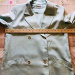 Lee Vintage Heury  Light Green Belted Dress Coat Custom Made  Collectible Photo 3