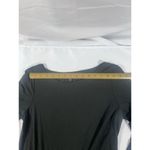 Eileen Fisher  T-Shirt Dress Black 3/4 Sleeve A-Line Size Small Photo 6