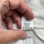 Madewell Blue and White Leighton Plaid Ruffle Bell Sleeve V-Neck Dress Photo 8