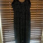 SEEK the Label  BLACK POLKA DOT JUMPSUIT WOMENS SIZE M Photo 3