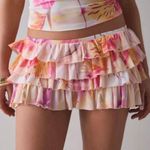 Urban Outfitters NWT  Out from Under Cammy Ruffle Trim Micro Skort Size XXS Photo 0