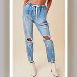 Hayden Edgy Distressed Ripped Street Style Boyfriend Jeans Photo 0