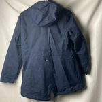 Jones New York SIGNATURE WO SIZE MEDIUM NAVY JACKET ZIP BUTTON CLOSURE POCKETS Photo 8