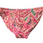 Aerie Hipster Bikini Bottom Paisley Floral Pink L Photo 1
