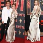 Jonathan Simkhai Caitlyn Champagne Satin Gown Open Back Dress NWT Women’s 4 Gold Photo 1