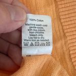 J.Crew Bright Orange V-Neck Sweater Photo 7