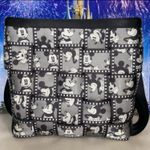 Disney parks x Harvey’s silver screen Mickey Mouse mini messenger NWT Black Photo 0