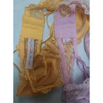 Anthropologie 2 Out From Under size 34B Satin & Lace Bra Photo 2