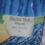 Aloha Hut Hawaii M Blue Ocean Shore Scene Tank Top Size M Photo 6
