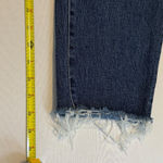 Old Navy  High Rise OG Denim Jeans Distressed Frayed Hem Dark Wash‎ Size 18 # Photo 8