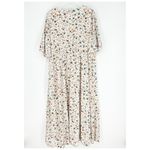 Eloquii ‎ Flutter Sleeve Floral Midi Dress 18 Photo 2